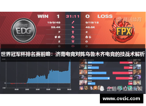 世界冠军杯排名赛前瞻：济南电竞对阵乌鲁木齐电竞的技战术解析